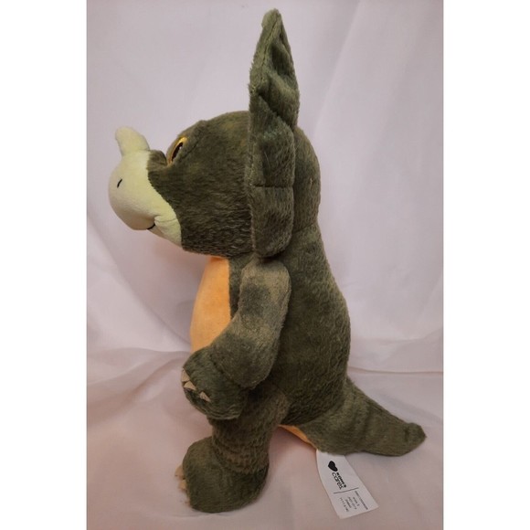 Kohls Cares Three Little Dinosaurs Triceratops Plush Stuffed Animal Toy 13" - Picture 2 of 8